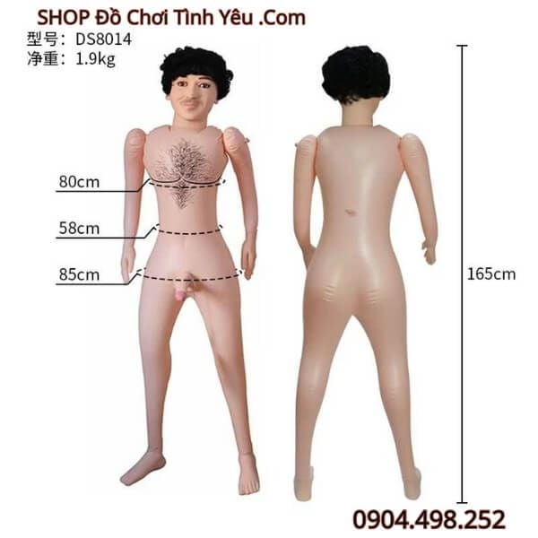 Búp Bê Tình Dục Bơm Hơi Người Đàn Ông Trung Niên Lịch Lãm