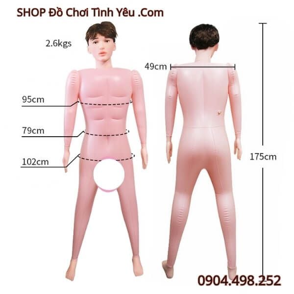 Búp Bê Tình Dục Bơm Hơi Soái Ca Thể Hình Săn Chắc Điển Trai