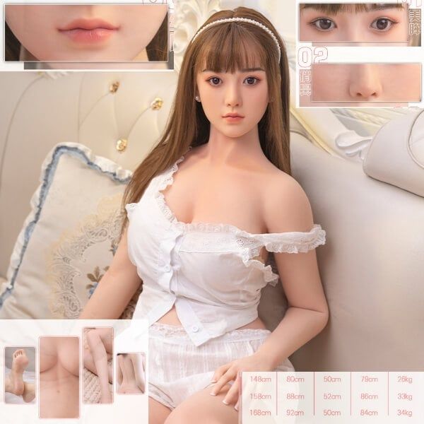 Búp Bê Tình Dục Cao Cấp Gợi Tình Trong Bộ Đồ Trắng Mỏng Manh