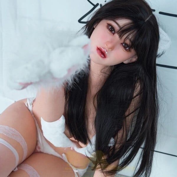 Búp Bê Tình Dục Châu Á Cosplay Nàng Mèo Trắng Siêu Dâm Đãng