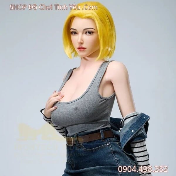 Búp Bê Tình Dục Cosplay Sexy Nhân Vật Anime Android 18 JOLINE