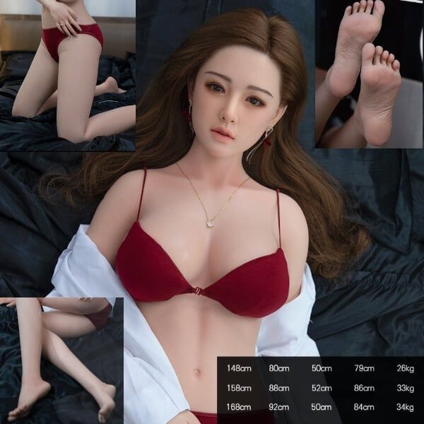 Búp Bê Tình Dục Người Lớn Mặc Bikini Đỏ Thân Hình Bốc Lửa