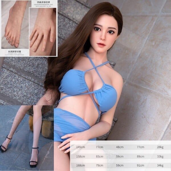 Búp Bê Tình Dục Nữ Body Sexy Trong Lớp Vải Mỏng Ngoài Phố