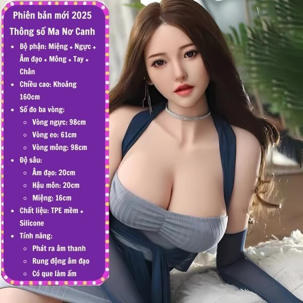 Búp Bê Tình Dục Nữ Bơm Hơi Gấp Gọn Vú To Căng Nảy Thèm Khát
