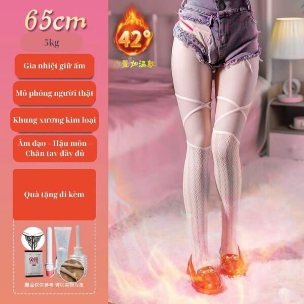 Búp Bê Tình Dục Silicone Có Mông Đùi Nửa Thân Dưới Mềm Mại