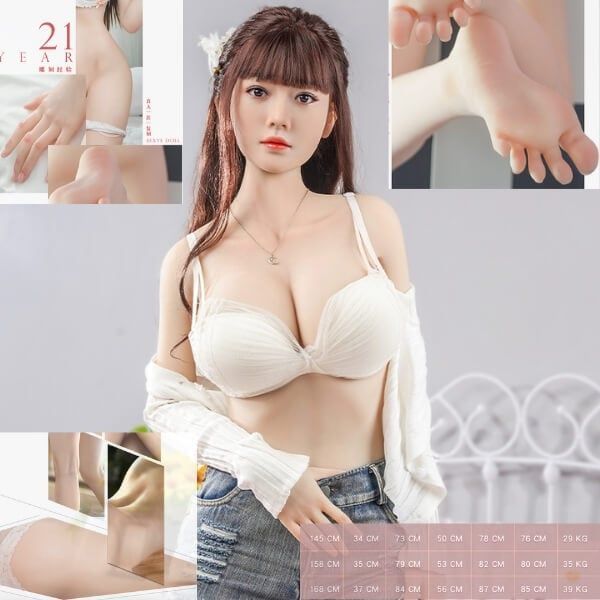 Búp Bê Tình Dục Silicone Gái Trẻ Ngây Thơ Có Cặp Ngực Khủng