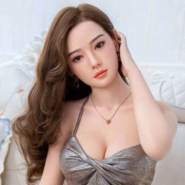 Búp Bê Tình Dục Vú To Nàng Tiểu Thư Hư Hỏng Với Váy Body Xám