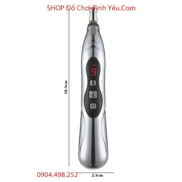 Bút Massage Khai Thông Kinh Lạc 9 Cấp Độ Xung Điện XINDEFENG