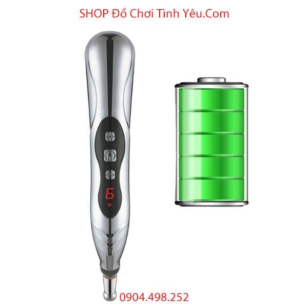 Bút Massage Khai Thông Kinh Lạc 9 Cấp Độ Xung Điện XINDEFENG