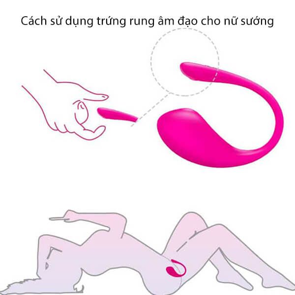 Cách sử dụng trứng rung âm đạo cho nữ