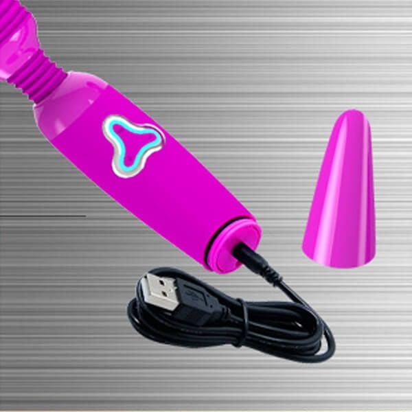 Cây mát xa âm đạo điểm G đa năng body wand sạc AV 7 chế độ