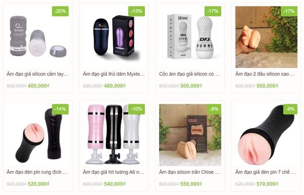 Chọn âm đạo giả giá rẻ tốt nhất tại SHOP Đồ Chơi Tình Yêu