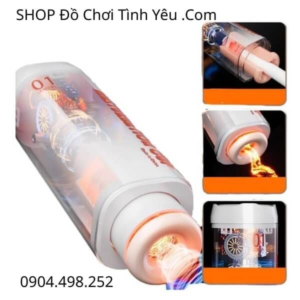 Cốc Thủ Dâm Đa Chế Độ Tích Hợp AI Thông Minh MASTURBATION CUP