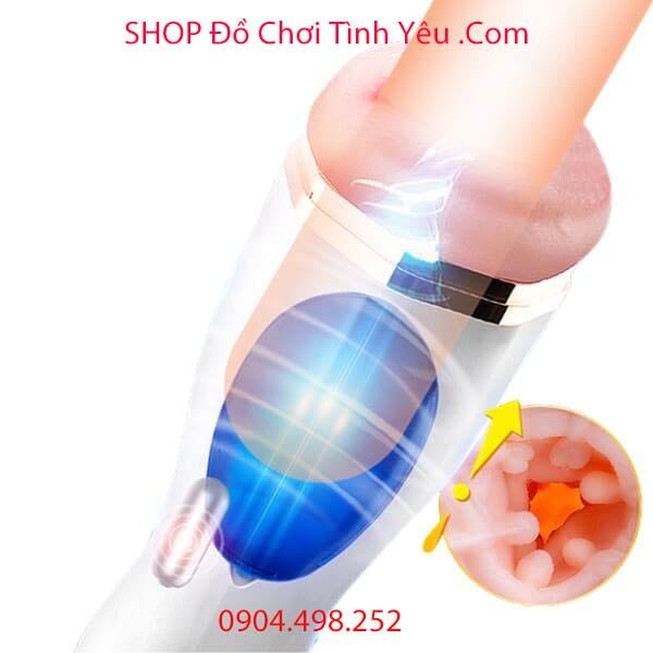 Cốc Thủ Dâm Tự Động Đa Năng Có Phát Âm Rên Rỉ MASTURBATION