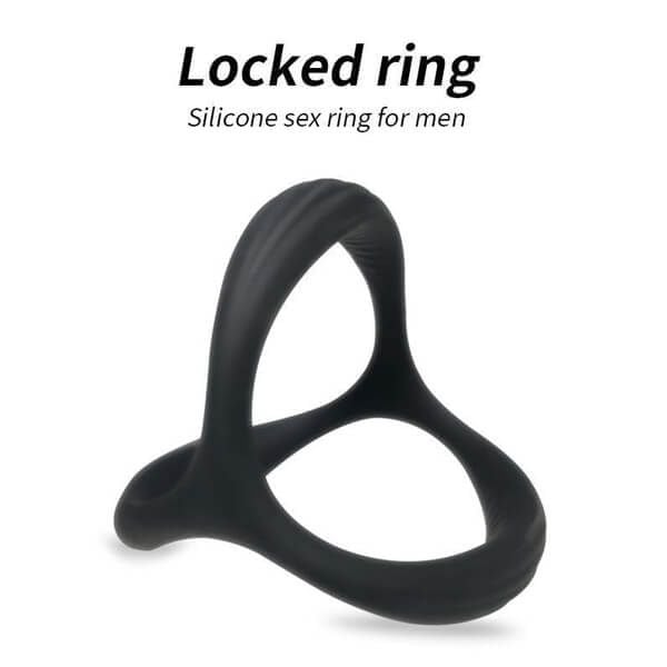 Cock Ring vòng đeo siết khóa dương vật lâu ra Stay Hard