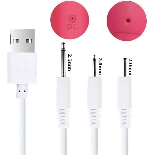 Dây Sạc DC Đầu Kim Cho Đồ Chơi Tình Dục Người Lớn Sextoy