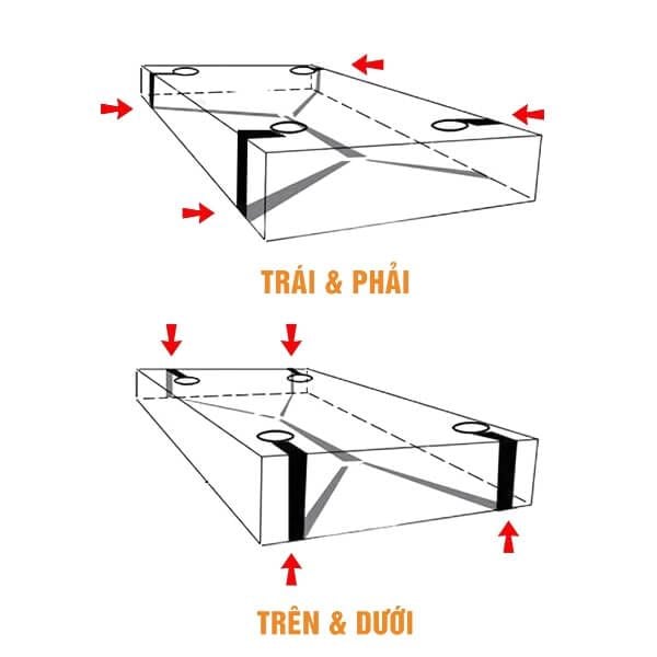 Dây Trói Cố Định Tay Chân Trên Giường Cho Cặp Đôi Bạo Dâm SM
