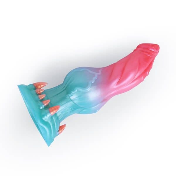 Dildo chó có gai thủ dâm viển tưởng ngoài hành tinh Unisex