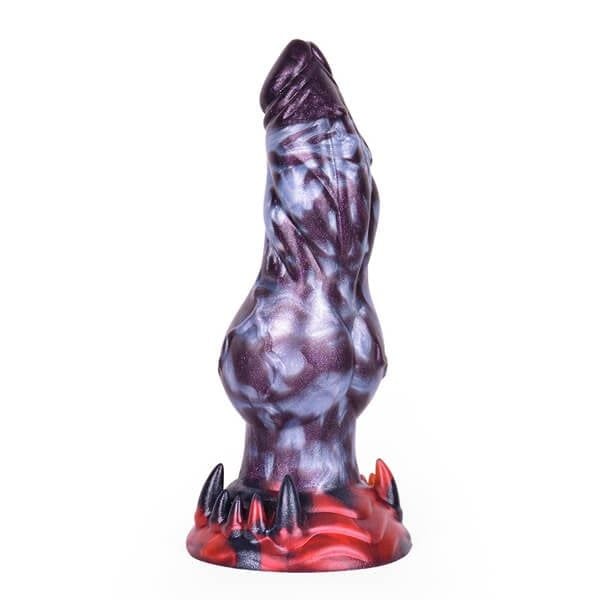 Dildo chó có gai thủ dâm viển tưởng ngoài hành tinh Unisex