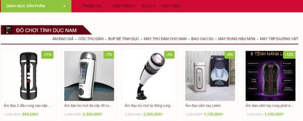 Shop Đồ Chơi Tình Dục Nam