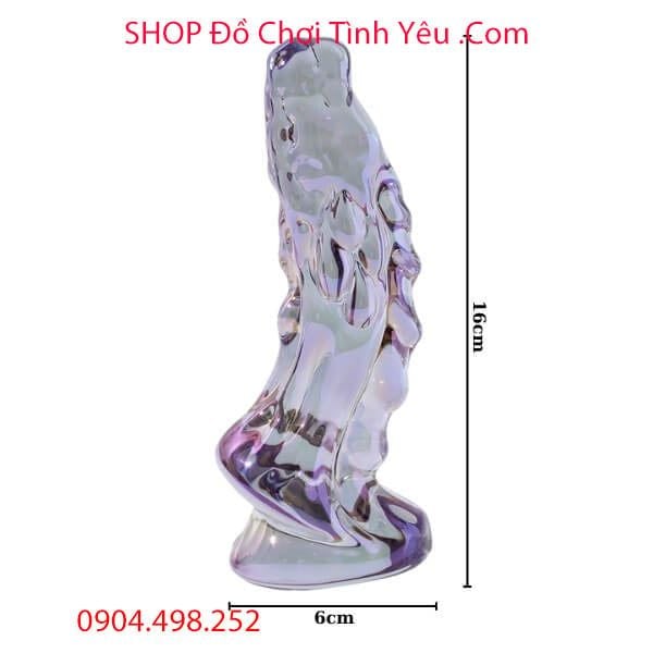 Dương Vật Giả Hình Rồng Dạng Thủy Tinh Thủ Dâm Âm Đạo Hậu Môn