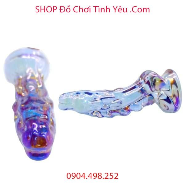 Dương Vật Giả Hình Rồng Dạng Thủy Tinh Thủ Dâm Âm Đạo Hậu Môn