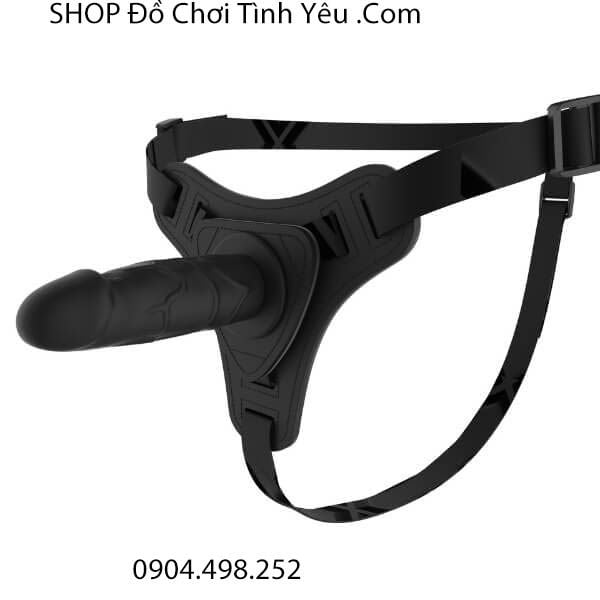 Dương Vật Giả Kèm Đai Đeo Có Thể Tháo Rời Cho Cặp Đôi Nữ Les