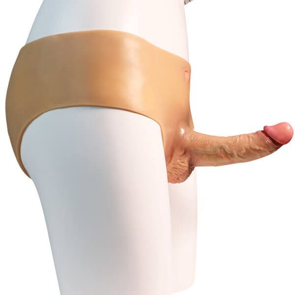 Dương vật giả liền quần