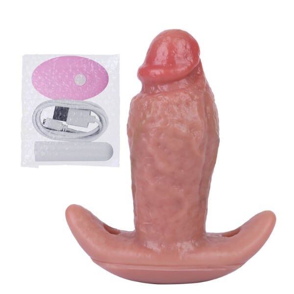 Dương Vật Giả Mini Silicone Rung Cắm Hậu Môn Đa Chức Năng