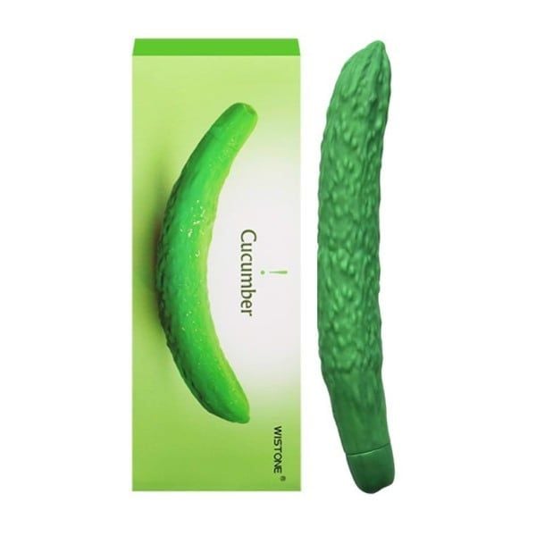 Dương vật giả ngụy trang trái dưa leo cucumber rung đa năng