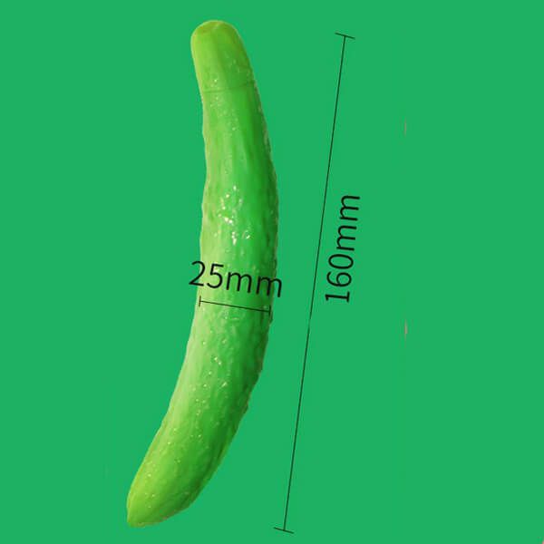 Dương vật giả ngụy trang trái dưa leo cucumber rung đa năng
