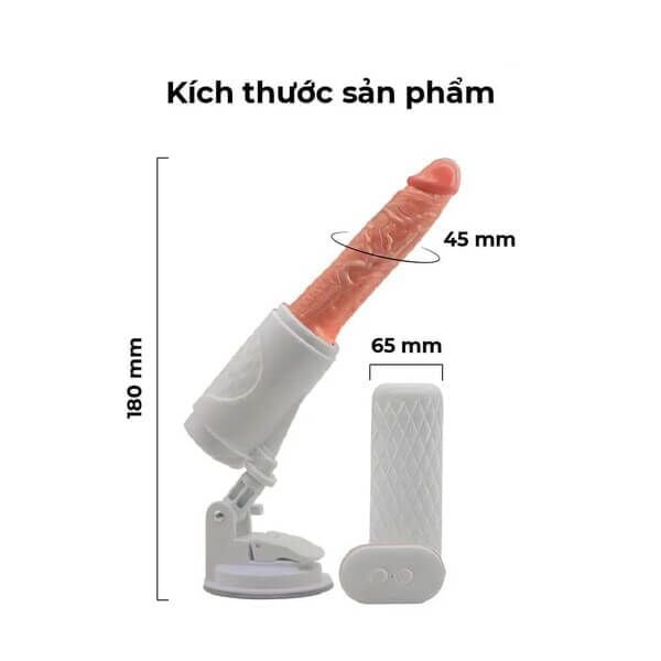 Dương vât giả Uegea rung thụt cực mạnh tỏa nhiệt gắn tường