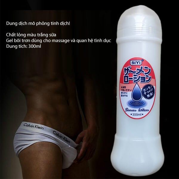 Gel bôi trơn SIYI dung dịch mô phỏng tinh dịch màu trắng đục
