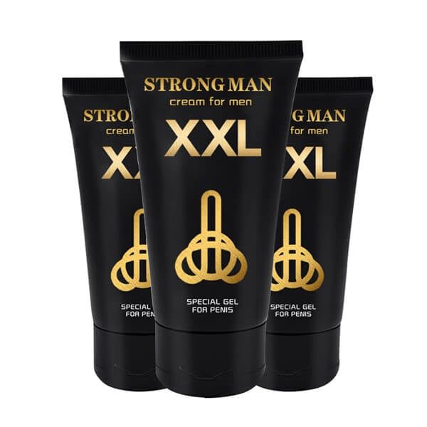 Gel chăm sóc massage dương vật nam to dài Strong Man XXL
