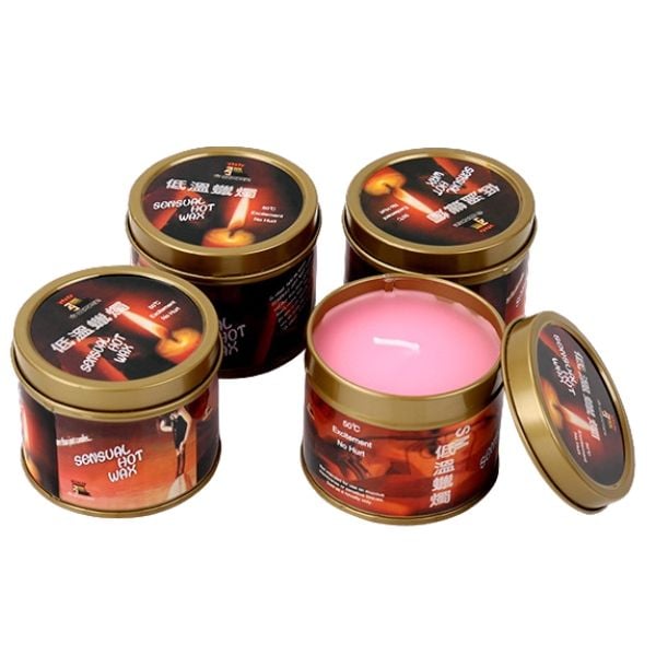 Hộp Nến Nhiệt Độ Thấp Nhỏ Giọt Tra Tấn Tình Dục Bạo Dâm SM