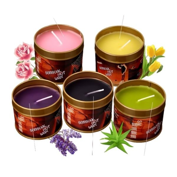 Hộp Nến Nhiệt Độ Thấp Nhỏ Giọt Tra Tấn Tình Dục Bạo Dâm SM