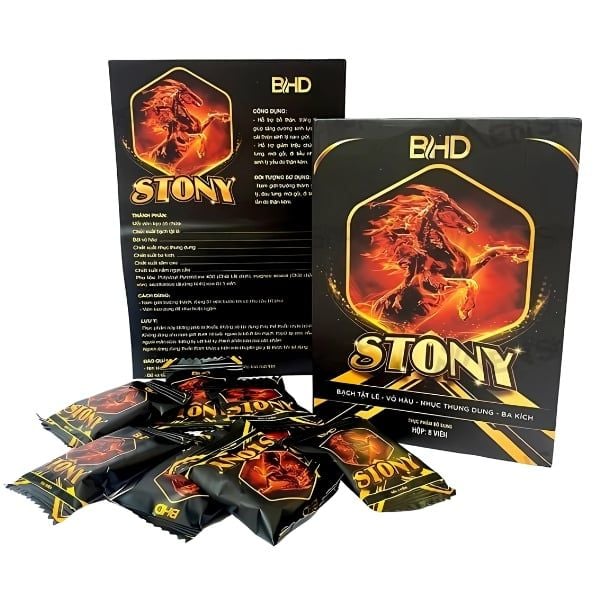 Kẹo Ngậm Đổi Gió Hỗ Trợ Tăng Cường Sinh Lý Nam Giới STONY