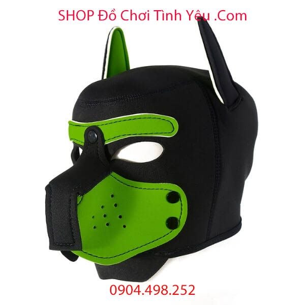 Mặt Nạ Chó Trùm Đầu Nhập Vai BDSM Trong Cuộc Yêu PUPPY HOOD