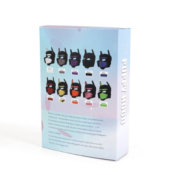 Mặt Nạ Chó Chùm Đầu Nhập Vai BDSM Trong Cuộc Yêu PUPPY HOOD