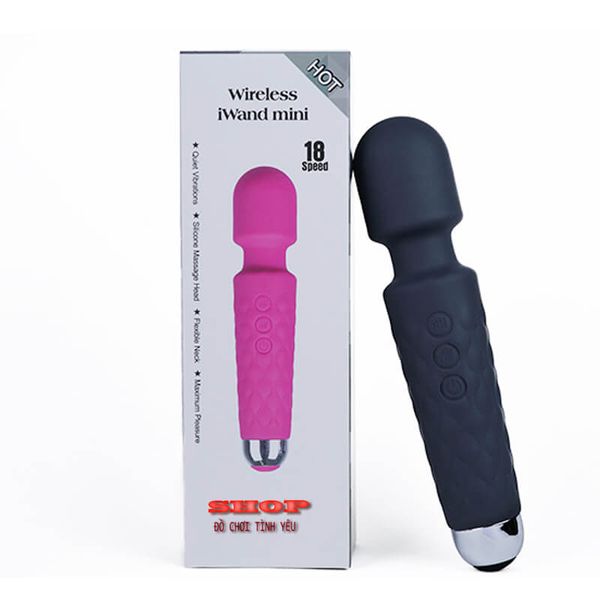 Máy chày rung massage silicone AV thủ dâm nữ 20 tần số cho nữ