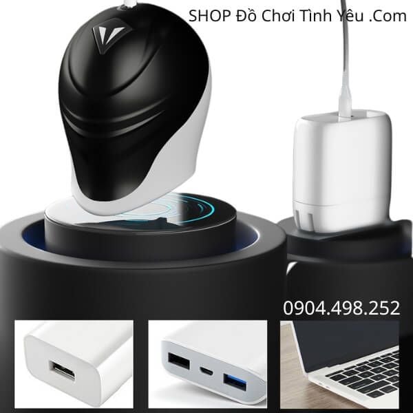 Máy Đeo Quy Đầu Luyện Tập Dương Vật Điều Khiển App IRON MAN