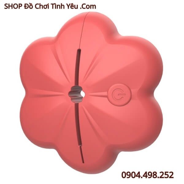 Máy Kẹp Đầu Ti Hình Hoa Rung 10 Chế Độ Có Điều Khiển Remote