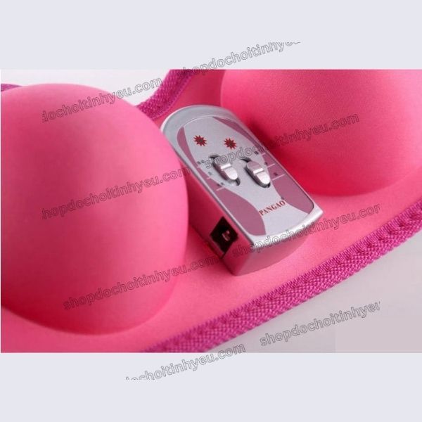 Hot breast massager bra electric breast