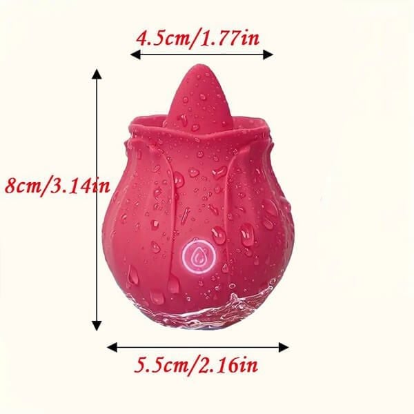 Máy massage lưỡi liếm ngực âm đạo hoa hồng giá rẻ