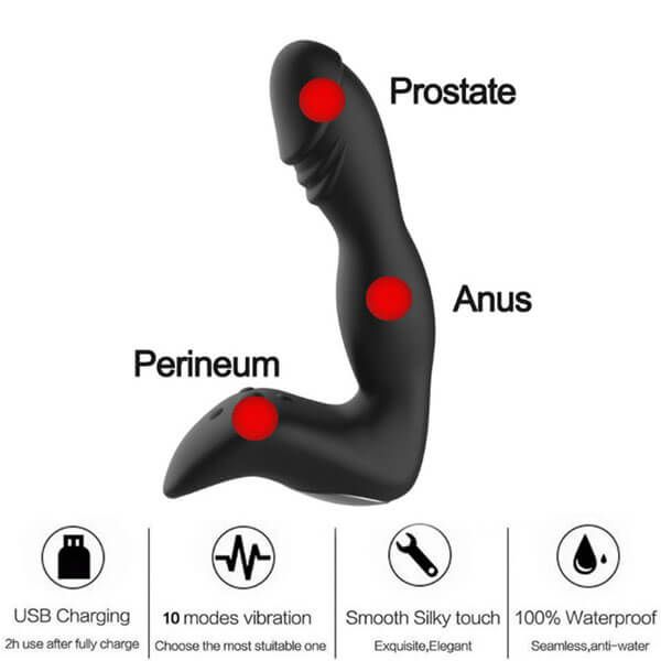 Máy rung hậu môn massage đáy chậu tuyến tiền liệt cực mạnh