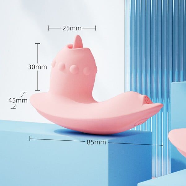 Máy rung lưỡi liếm đeo mặc âm đạo vô hình massage điểm G