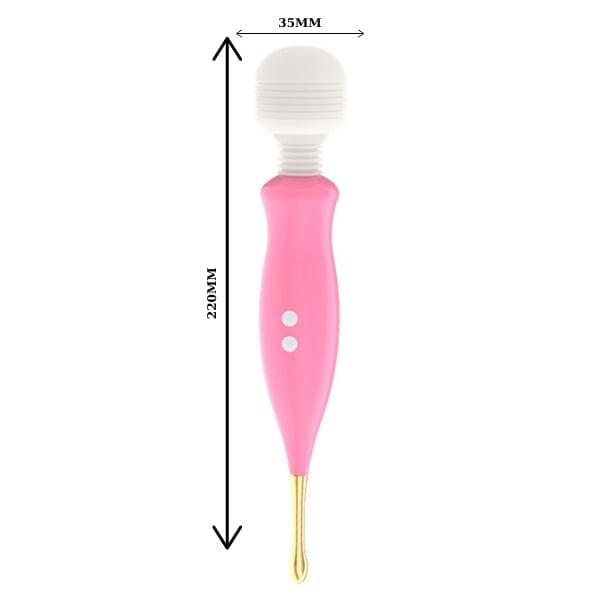 Máy Rung Massage Điểm G Đầu Tròn Đuôi Que Tự Sướng Cho Nữ