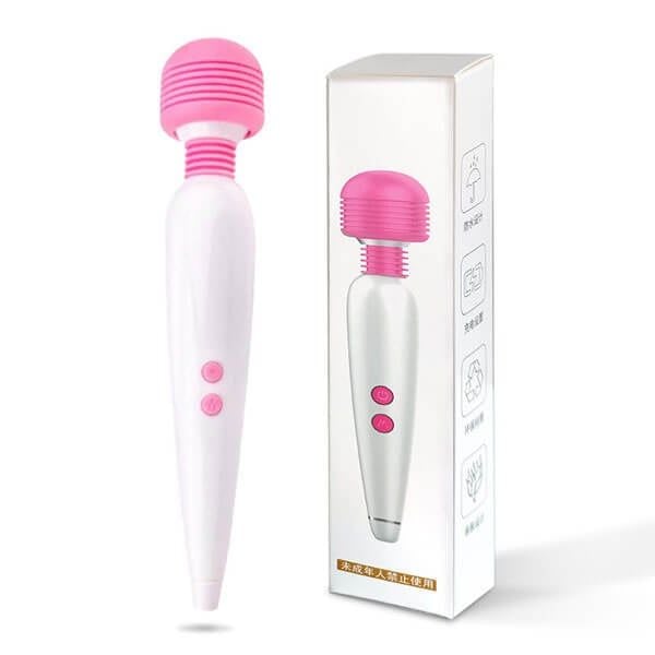 Máy rung massage mini AV loại sạc điều khiển nút bấm