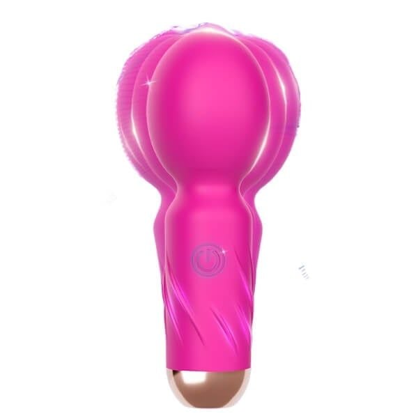 Máy Rung Mini AV Đầu Tròn Khuấy Động Điểm Nhạy Cảm Cơ Thể Nữ