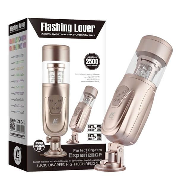 Máy thủ dâm hít đất cho nam cao cấp cực mạnh Flashing Lover